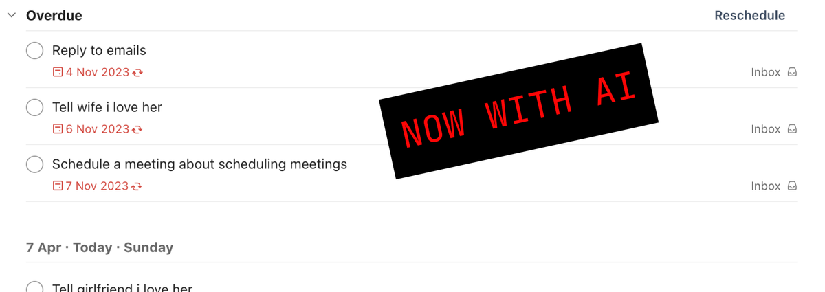 Todoist New AI Feature Automatically Do Shit You've Been Avoiding